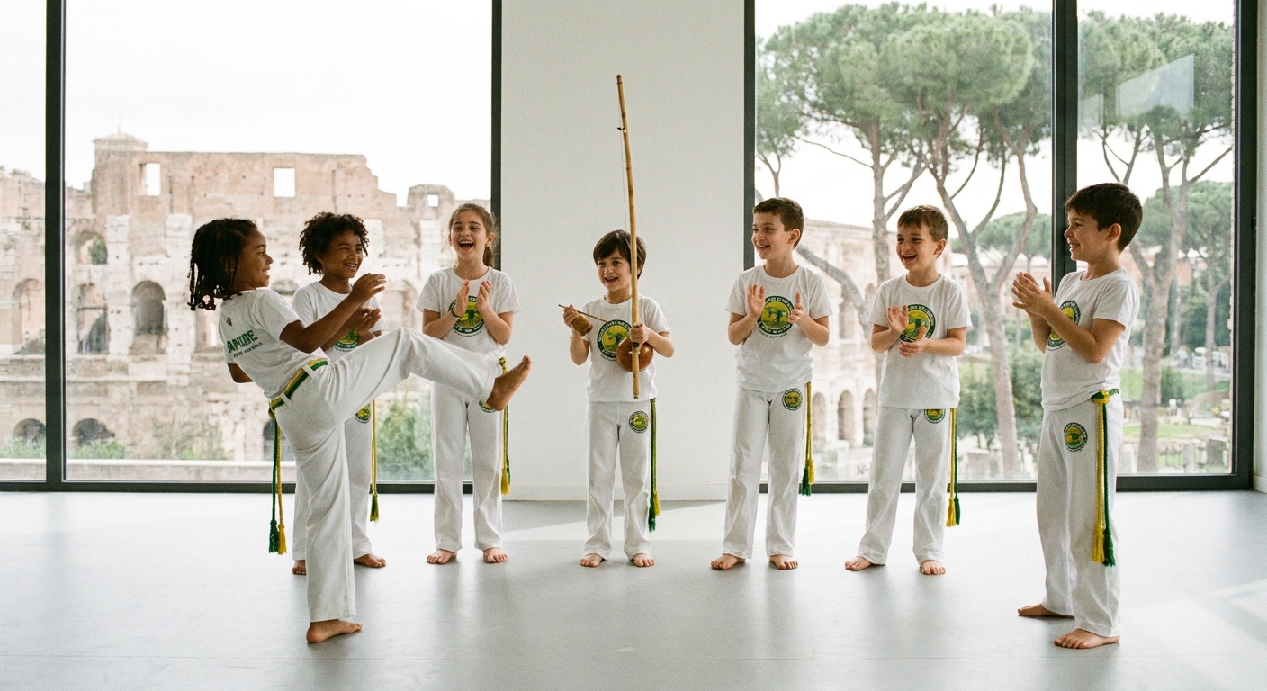 Capoeira per Bambini a Roma: Età, Benefici e Scuole Consigliate per i più Piccoli