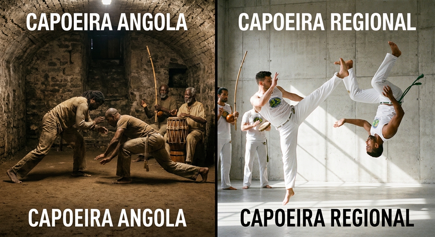 Capoeira Angola o Capoeira Regional? Differenze e Dove Studiarle a Roma